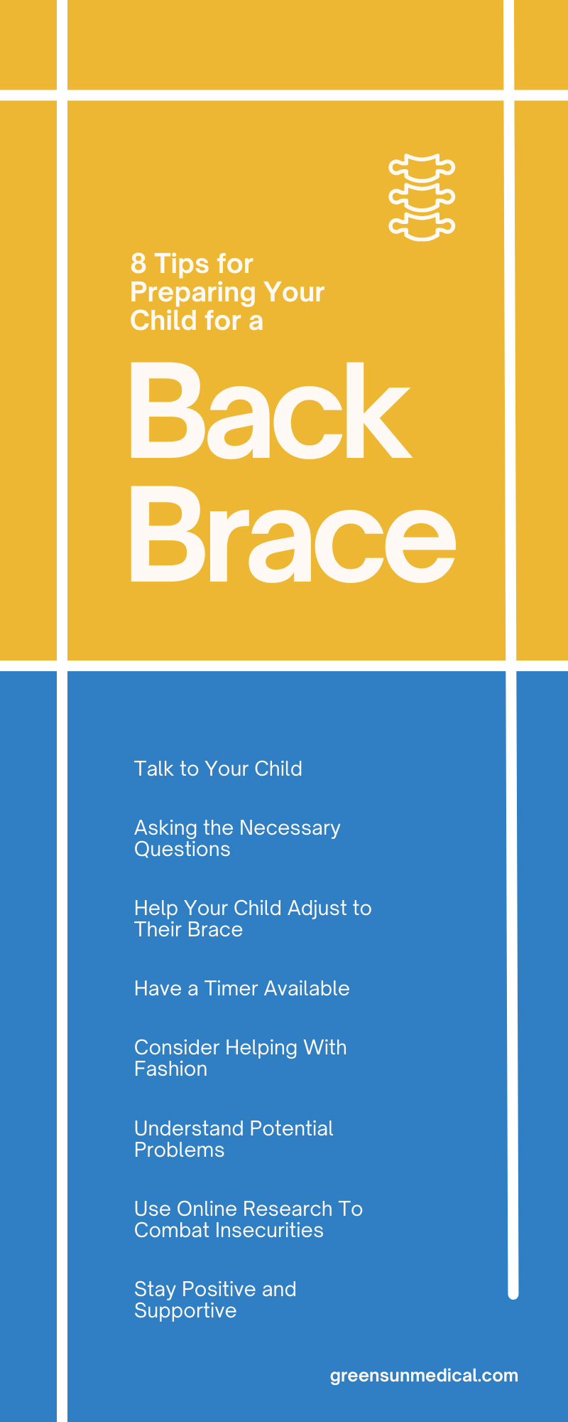 8 Tips for Preparing Your Child for a Back Brace
